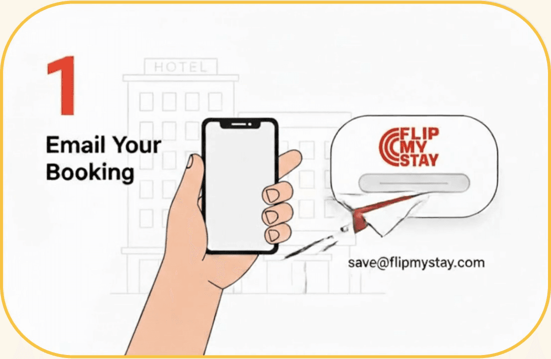 You share your booking details