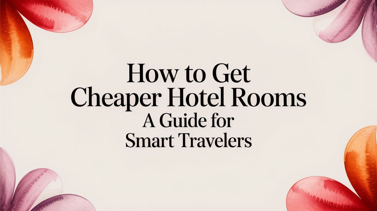 How to Get Cheaper Hotel Rooms: A Sly Guide for Smart Travelers