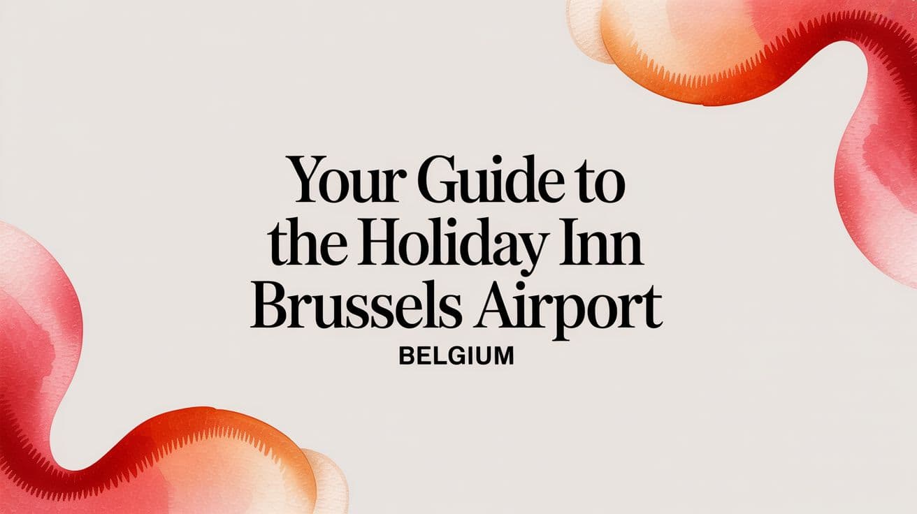Your Guide to the Holiday Inn Brussels Airport Belgium