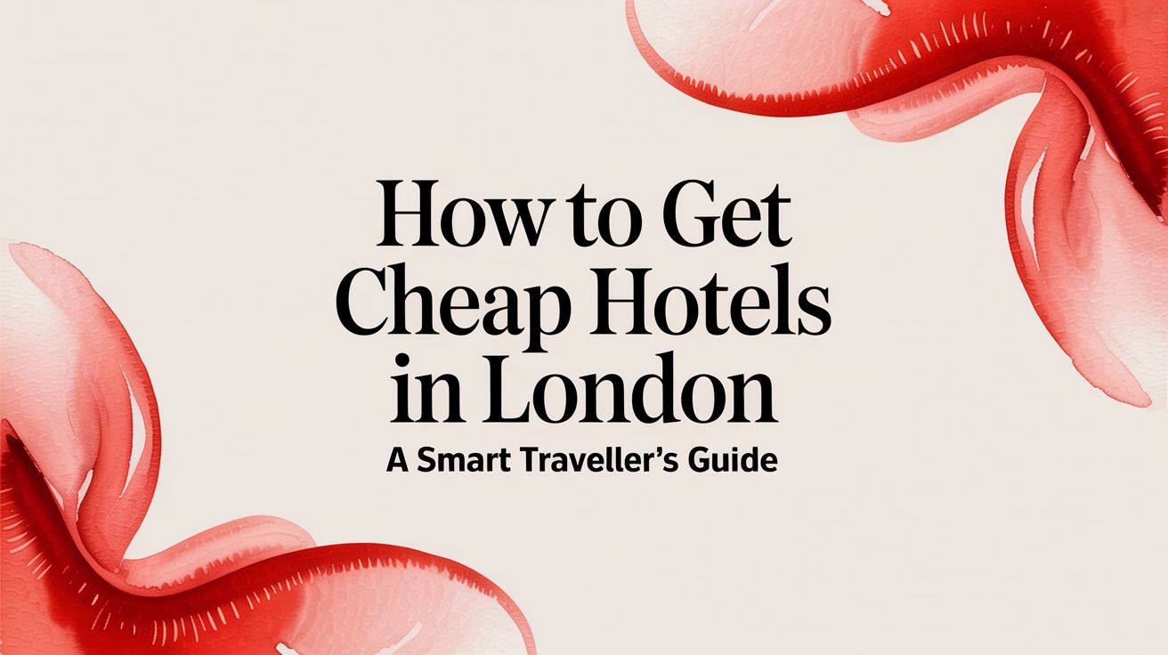 How to Get Cheap Hotels in London: A Smarter Traveller's Guide